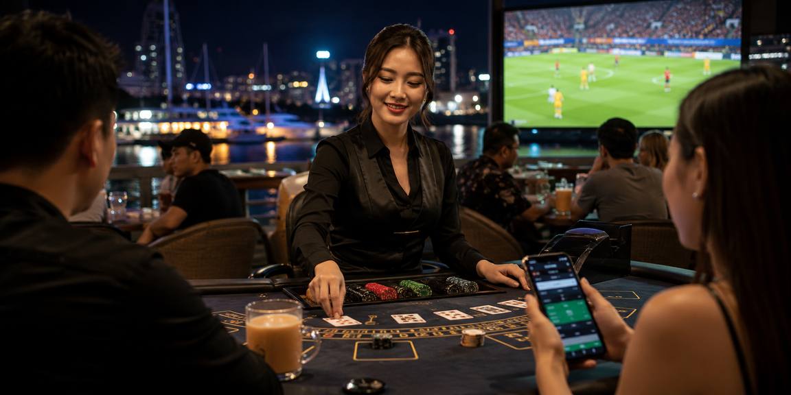 Kasino Langsung dengan Dealer Profesional